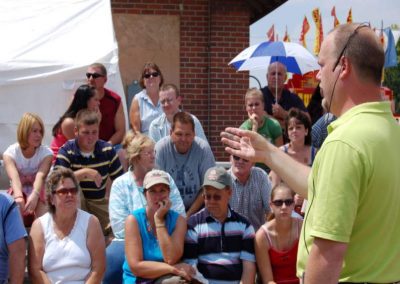 Items being sold at auction