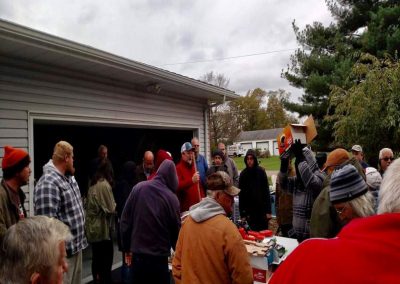 Live auction in progress