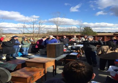 Photo of estate auction